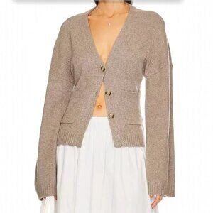 Helsa Senna Cardigan in Medium Taupe sz S